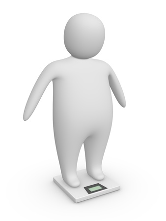 Fat manの写真素材