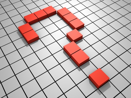 Interrogation mark backgroundの写真素材