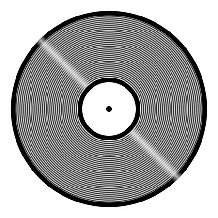 disk vector icon illustrationのイラスト素材