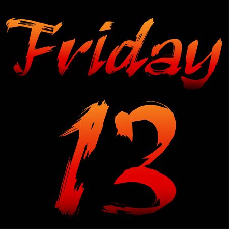 Friday the 13thのイラスト素材