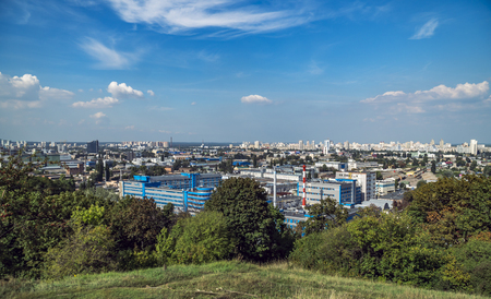 Kiev in the midday. Central part of Kyiv Cityの写真素材