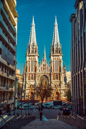 St. Nicholas Roman Catholic Church, Kyivの写真素材