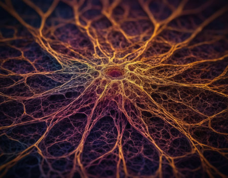 Abstract digital background suitable for technological processes neural networks and AIの素材