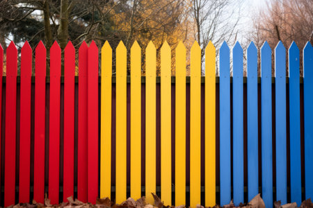 wooden wall pastel soft color for background, multi color wooden wall strip, rainbow colored soft wooden, colorful pastel wood planks and rods slat, wood floor texture soft colors for wallpaper bannerの素材