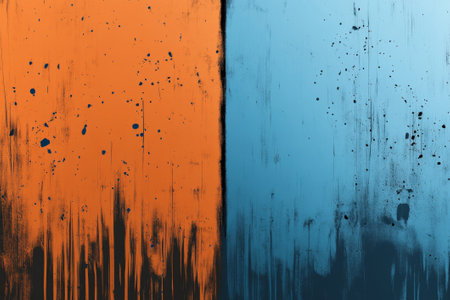 blue and orange grunge textures for poster and web banner design, for extreme sports, sportswear, racing, cycling, football, motocrossの素材