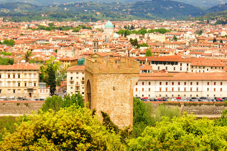 Italy Florence general views of the cityの写真素材