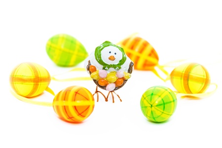 Easter Chicken with Eggs