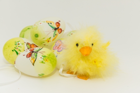 Easter Chicken with Eggs