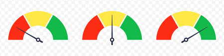 Credit score .Business success concept. financial concept. Mortgage loan. Vector isolated...