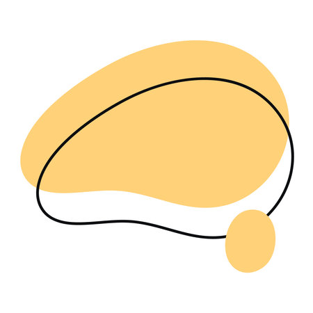 organic abstract forms. Fluid and irregular elements in creative and simple amoeba. Amorphous Liquid Design. Isolated vector illustrations on white background.のイラスト素材