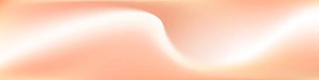 Beige gradient background with smooth cream colors. Champagne soft gradation banner. Flat vector illustration isolatedのイラスト素材