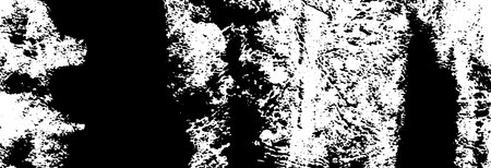 Artistic abstract background with paint strokes, spray dots, and shapes. Black vintage texture with retro gradient. Flat vector illustration isolatedのイラスト素材