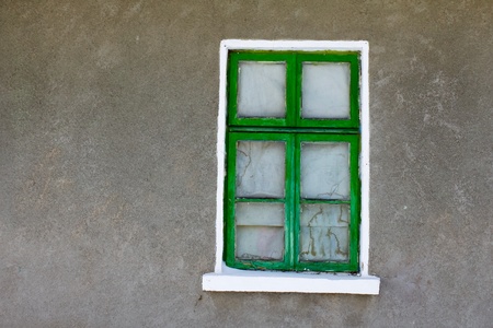 window of the old house
