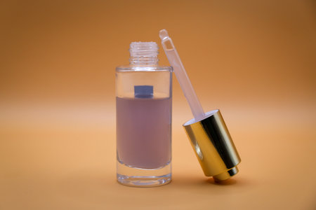 A bottle of face serum. Face careの写真素材