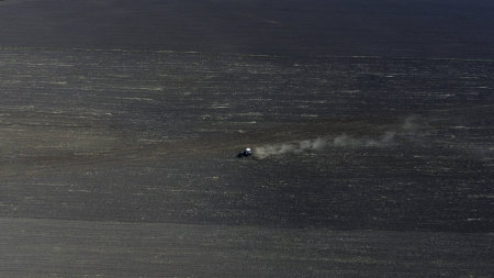 Beautiful aerial photography of nature in summerの写真素材