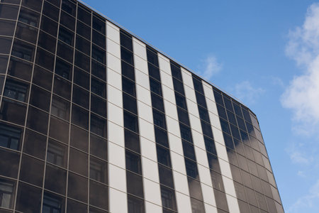 Modern skyscrapers against the sky