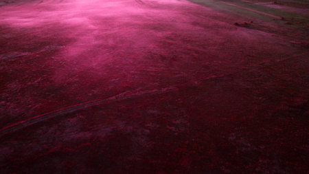 Beautiful scenery shot from the droneの写真素材