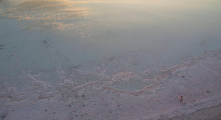 Beautiful beach view from above