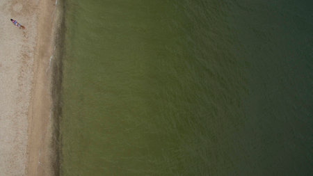 Beautiful picture taken from the top.の写真素材