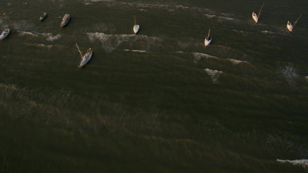 Beautiful picture taken from the top.の写真素材