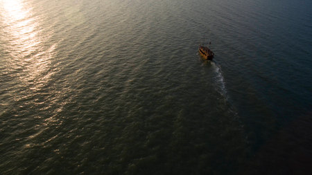 Beautiful picture taken from the top.の写真素材