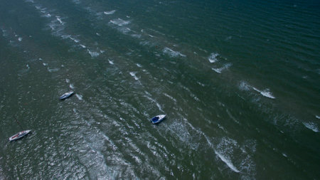 Beautiful picture taken from the top.の写真素材