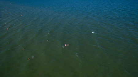 Beautiful picture taken from the top.の写真素材