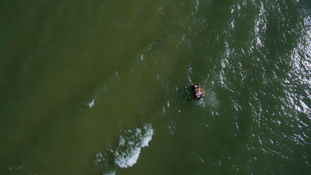 Beautiful picture taken from the top.の写真素材