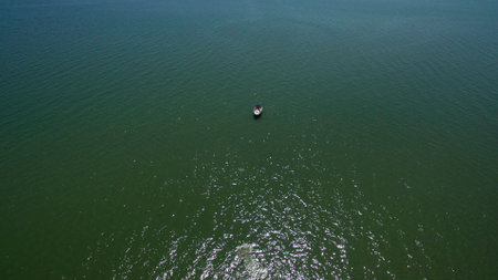 Beautiful picture taken from the top.の写真素材