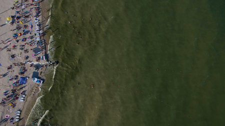 Beautiful picture taken from the top.の写真素材