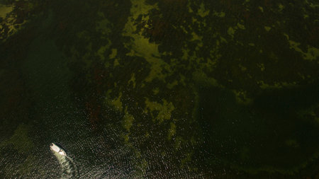 Beautiful picture taken from the top.の写真素材