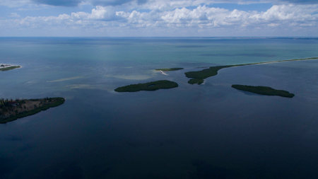 Beautiful picture taken from the top.の写真素材