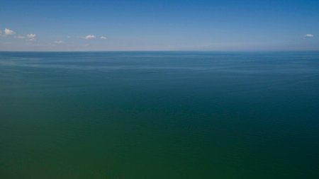 Beautiful picture taken from the top.の写真素材