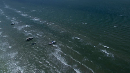 Beautiful picture taken from the top.の写真素材