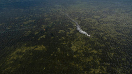 Beautiful picture taken from the top.の写真素材