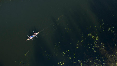 Beautiful picture taken from the top.の写真素材