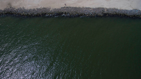 Beautiful picture taken from the top.の写真素材