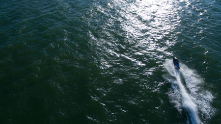 Beautiful picture taken from the top.の写真素材