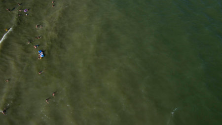 Beautiful picture taken from the top.の写真素材