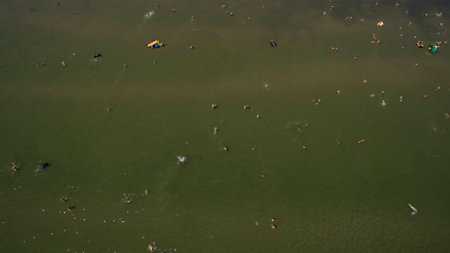 Beautiful picture taken from the top.の写真素材