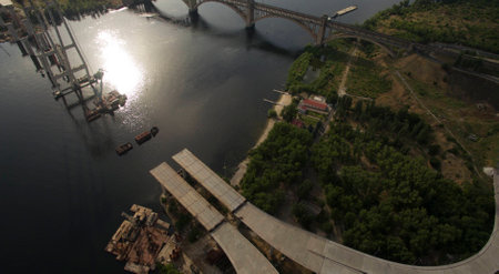 Beautiful picture taken from the top.の写真素材