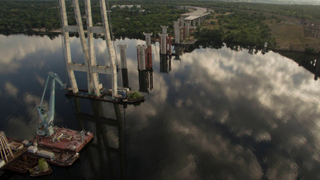 Beautiful picture taken from the top.の写真素材