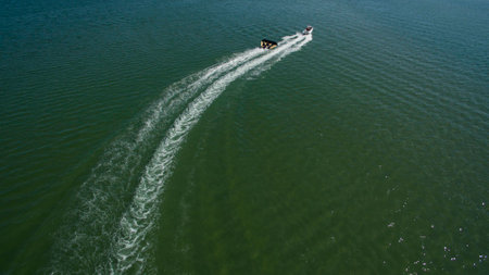 Beautiful picture taken from the top.の写真素材