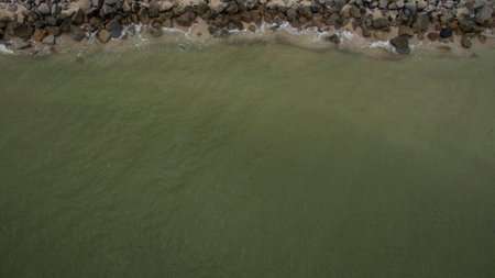 Beautiful picture taken from the top.の写真素材