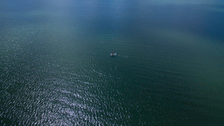 Beautiful picture taken from the top.の写真素材