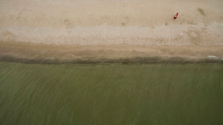 Beautiful picture taken from the top.の写真素材