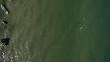 Beautiful picture taken from the top.の写真素材