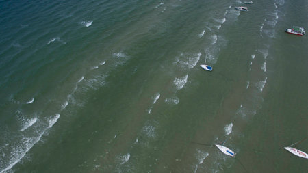 Beautiful picture taken from the top.の写真素材