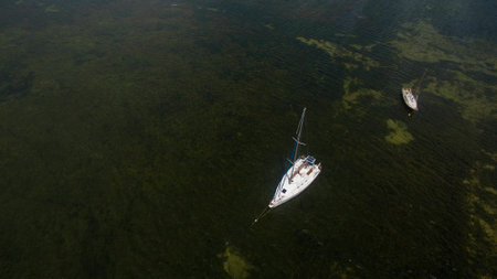 Beautiful picture taken from the top.の写真素材