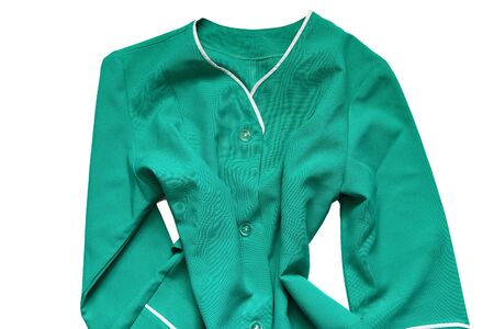 medical clothes of a nurse in Ukraineの写真素材